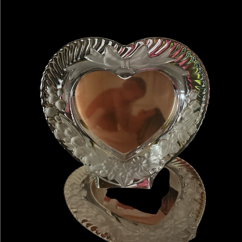 Studio Nova Silver Heart Picture Frame